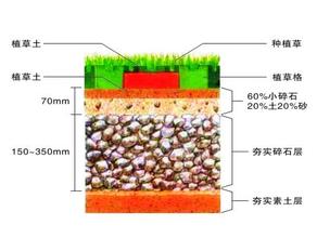 塑料植草格